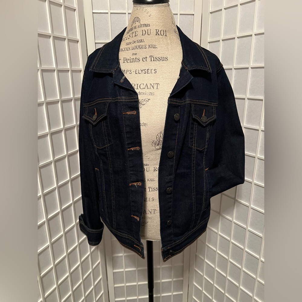 Old Navy Dark Blue Denim Jacket